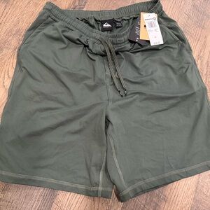 Quiksilver Olive Green Stryker Training Shorts